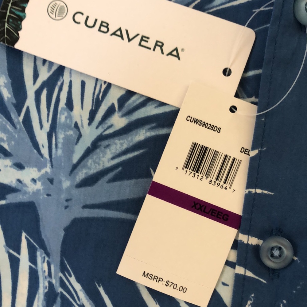 Cubavera mens XXL summer shirt - Picture 4 of 6